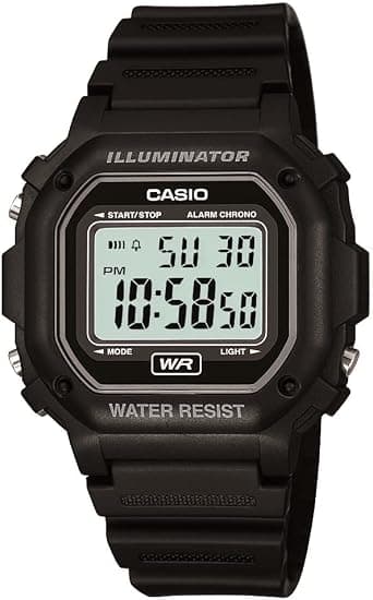Casio Digital Illuminator 42mm Sport Watch (Black Resin)