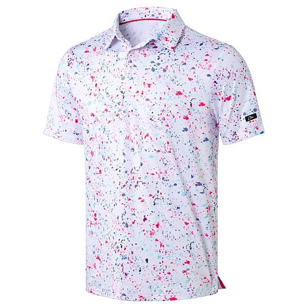 Obla Men's Dry Fit Golf Polo Shirts