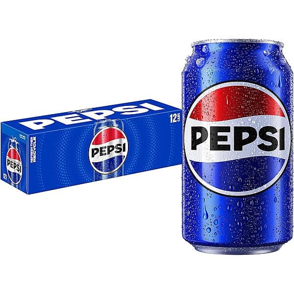 Pepsi Cola 12 oz 12-Pack, 3 Packs