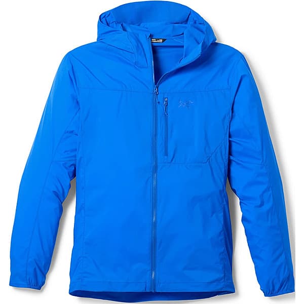 Arc'teryx Men's Squamish Hoody Windbreaker, Blue