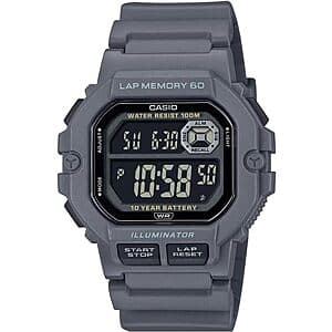 Casio WS-1400H 시리즈 손목시계 60랩 메모리 (다양한 색상) $24부터