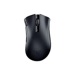 Razer DeathAdder V2 X HyperSpeed 14K DPI 무선 인체공학 광학 게이밍 마우스 $32 (or less) + Free S&H w/ Prime