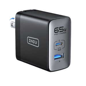 2포트 INIU Leopard 65W USB 벽 충전기 접이식 플러그 포함 $17 + 무료 배송