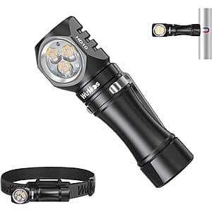 Wurkkos HD10 미니 앵글 1200LM LED 손전등 $21 + 무료 배송