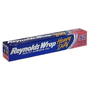 Reynolds Wrap 헤비-duty 알루미늄 호일 50-Square Ft $3 + 무료 배송