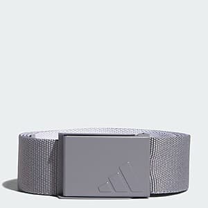 아디다스 남성용 리버시블 웨빙 벨트 (Grey Three / White) $12 + 무료 배송