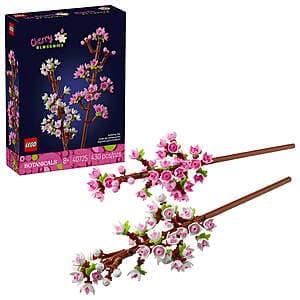 430피스 LEGO Botanicals: Cherry Blossoms 조립 장난감 (40725) $8.15