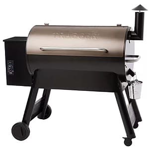 34" 트레이저 그릴 프로 전기 우드 펠렛 그릴 & 스모커 (브론즈) $499 + 무료 배송