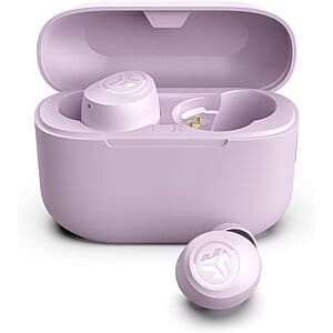 JLab Go Air Pop 트루 무선 이어버드: 로즈 $14.25 또는 라일락 $13.60