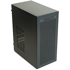 잘만 큐빅스 컴팩트 mATX ITX 컴퓨터 케이스 (블랙 또는 화이트) $30 + 무료 배송