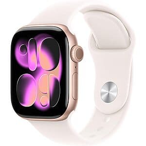 사용감 적음: 42mm Apple Watch Series 11 GPS 스마트워치 (로즈골드) $238 + 무료 배송