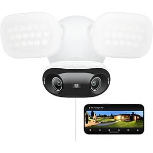 Reolink Elite Pro 스마트 16MP PoE 듀얼렌즈 플러드라이트 카메라 180° 파노라마 $170 + 무료 배송