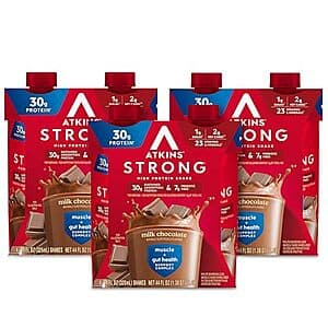 12팩 11oz 앳킨스 스트롱 프로tein 쉐이크 (초콜릿) $13.50 S&S 적용가
