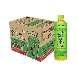 이토엔 티 오이오차 녹차 (무가당) 12팩 16.9oz $13.30 S&S