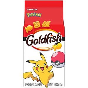 Goldfish 포켓몬 체다 크래커