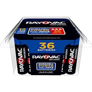 Rayovac AAA 36개