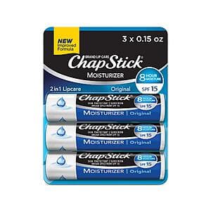 ChapStick SPF 15 3-Pack