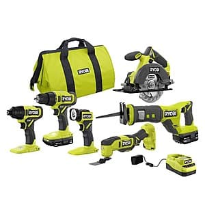 RYOBI ONE+ 18V 6-Tool 키트