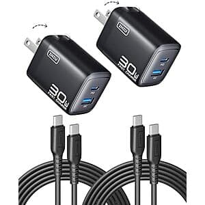 INIU 30W GaN 충전기 2-Pack