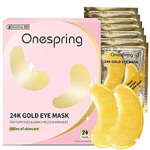 Onespring 24K 골드 아이패치 24매