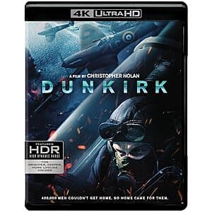 덩케르크 (4K UHD + 블루레이) $11