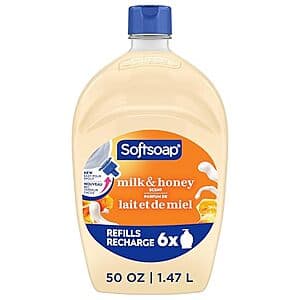 Softsoap Milk & Honey 50oz
