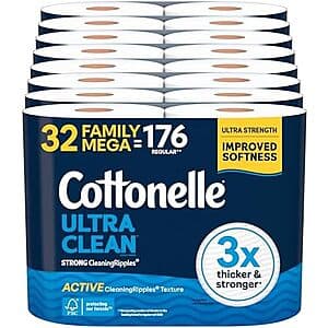Cottonelle Ultra Clean 32롤