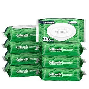 Cottonelle 워트월ipes 336매