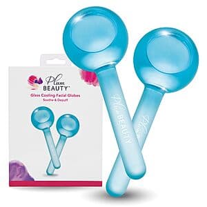 플럼 뷰티 페이셜 쿨링 글로브 2-Pc $4 S&S