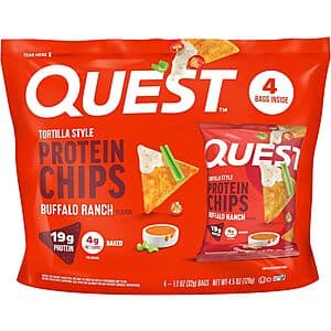 Quest 프로틴 칩 1.1oz 4팩