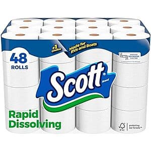 Scott Rapid-Dissolving 48롤