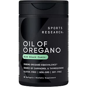Sports Research 오레가노 오일