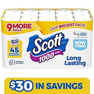 Scott 1P 휴지 45롤