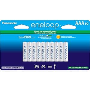 Panasonic Eneloop AAA 10개