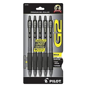 Pilot G2 Premium 볼펜 5P