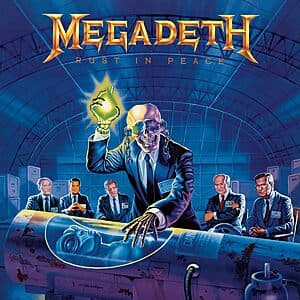 Megadeth Rust In Peace LP