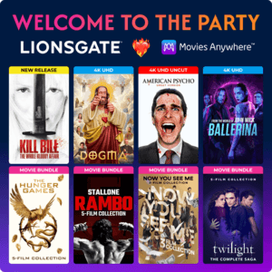 Lionsgate 디지털 영화 $5 이하