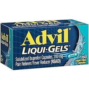 Advil Liqui-Gels 160개