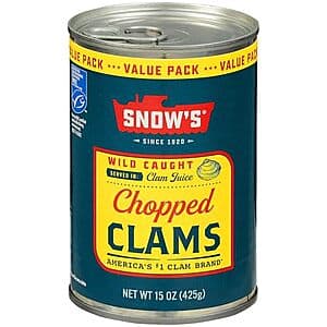 Snow's Wild Caught Canned