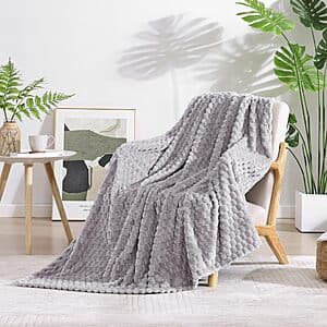 Monbix Fleece Throw Blanket