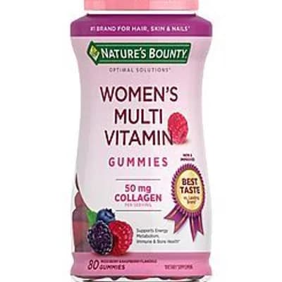 Select Accts: 80-Ct Nature's Bounty Optimal Solutions Women's Multivitamin Gummies $3.90 w/ S&S