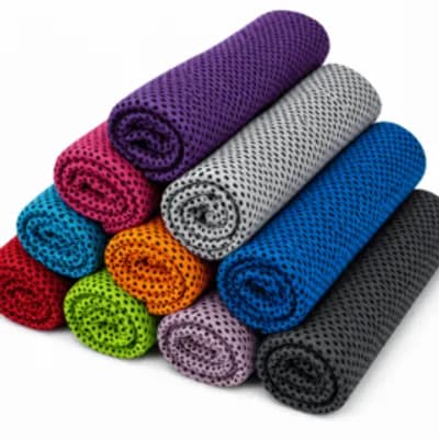 10-Pk Slaprin 32" x 12" Microfiber Cooling Workout Ice Towels $9
