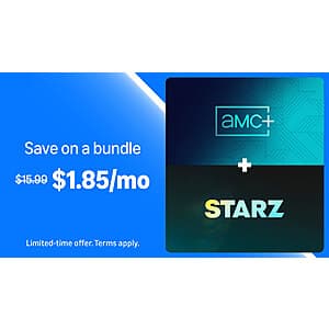 AMC+ & Starz 번들 2개월