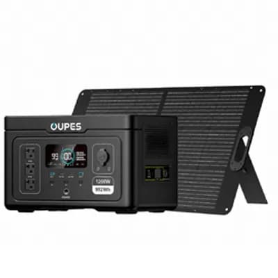 OUPES Exodus 1200 992Wh 1200W LiFePO4 Portable Power Station + 100W Solar Panel $303.05 + Free S&H