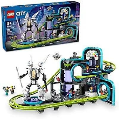 Prime Members: 986-Pc LEGO City Robot World Roller-Coaster Park Building Set $70 + Free S&H