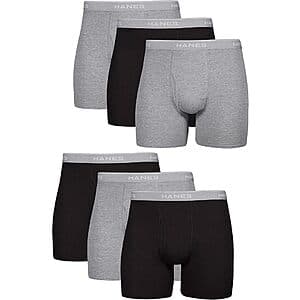 Hanes 남성 러너브리프 6팩