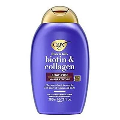 Prime Members: 13-oz OGX Thick & Full + Biotin & Collagen Volumizing Shampoo $2.55 w/ S&S