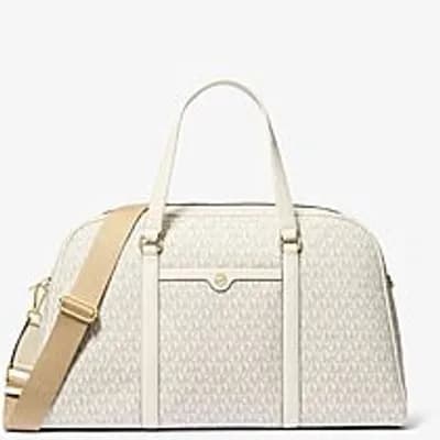 Michael Kors Jet Set Travel Extra Large Signature Logo Weekender Bag $108.10 + Free S&H