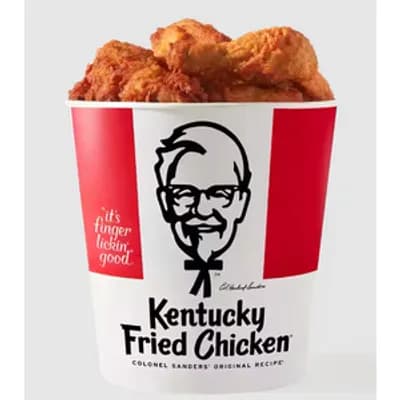 12-Pc KFC Fried Chicken Bucket (Original or Extra Crispy) $15 (Order Online or via App)