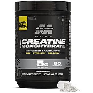MuscleTech 크레아틴 80 servings